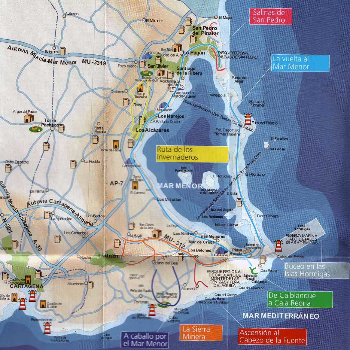 Mapas Del Mar Menor Mapas Del Mar Menor