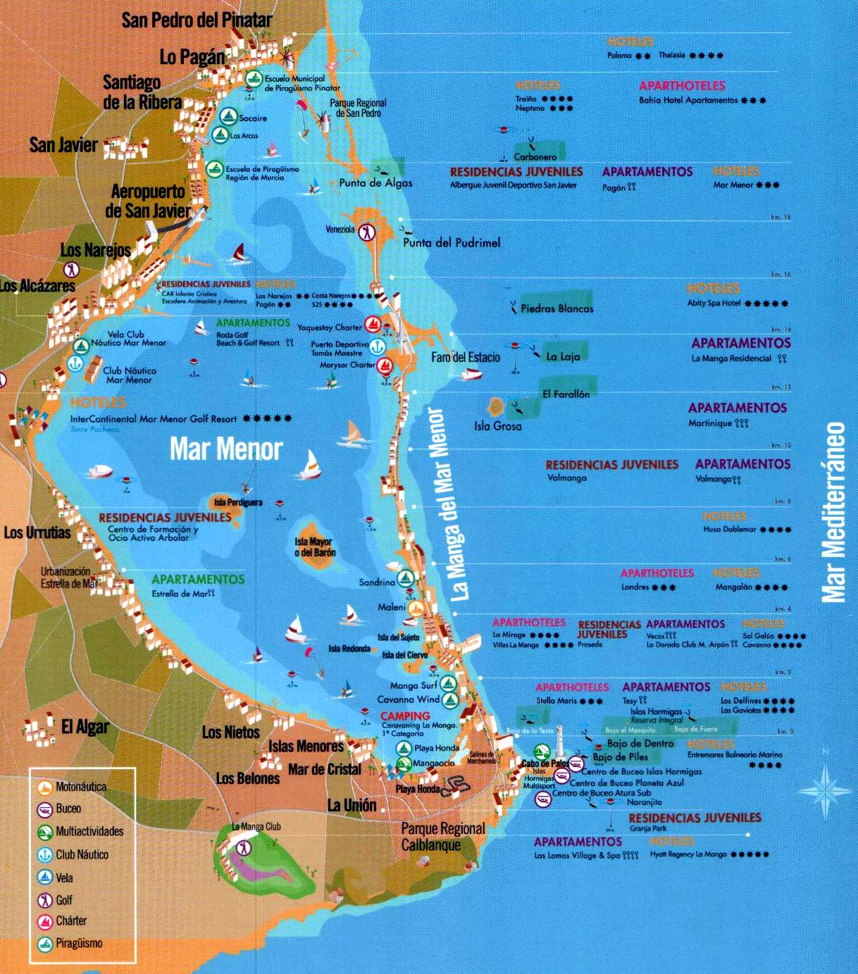 Mapas Del Mar Menor Mapas Del Mar Menor